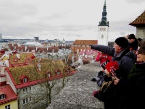  エストニアの首都タリンの旧市街。世界遺産に登録されている（筆者撮影、以下同）