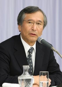  現在は内閣官房参与を務める　　　中村元副会長　（C）時事