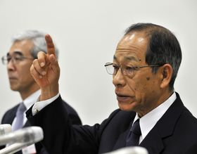 会長職は辞したが（オリンパスの菊川剛氏）（c）AFP=時事