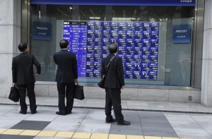  株価にも影響が……（C）EPA＝時事