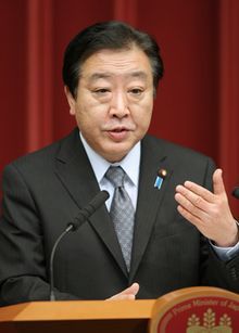 消費税に「政治生命を賭ける」と意気込むが（c）時事