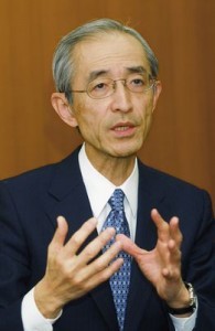  平野信行頭取は全国銀行協会の会長も務めている　　　（C）時事