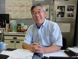 「帰村宣言」をした遠藤村長（筆者撮影）