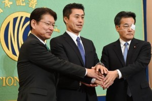  3候補を色分けすると？（C）AFP＝時事