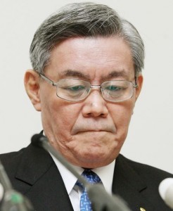  関西電力の八木誠社長（電事連会長）は、発送電分離への姿勢を180度変えた （C）時事